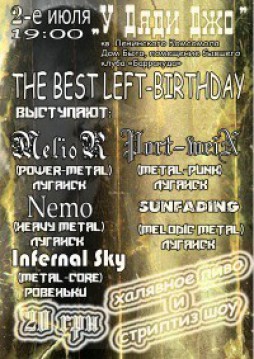 The Best Left-Birthday