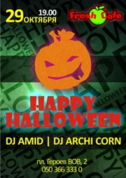 HALLOWEEN @ FRESH CAFE