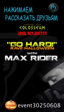 Go hard! Rave Helloween!